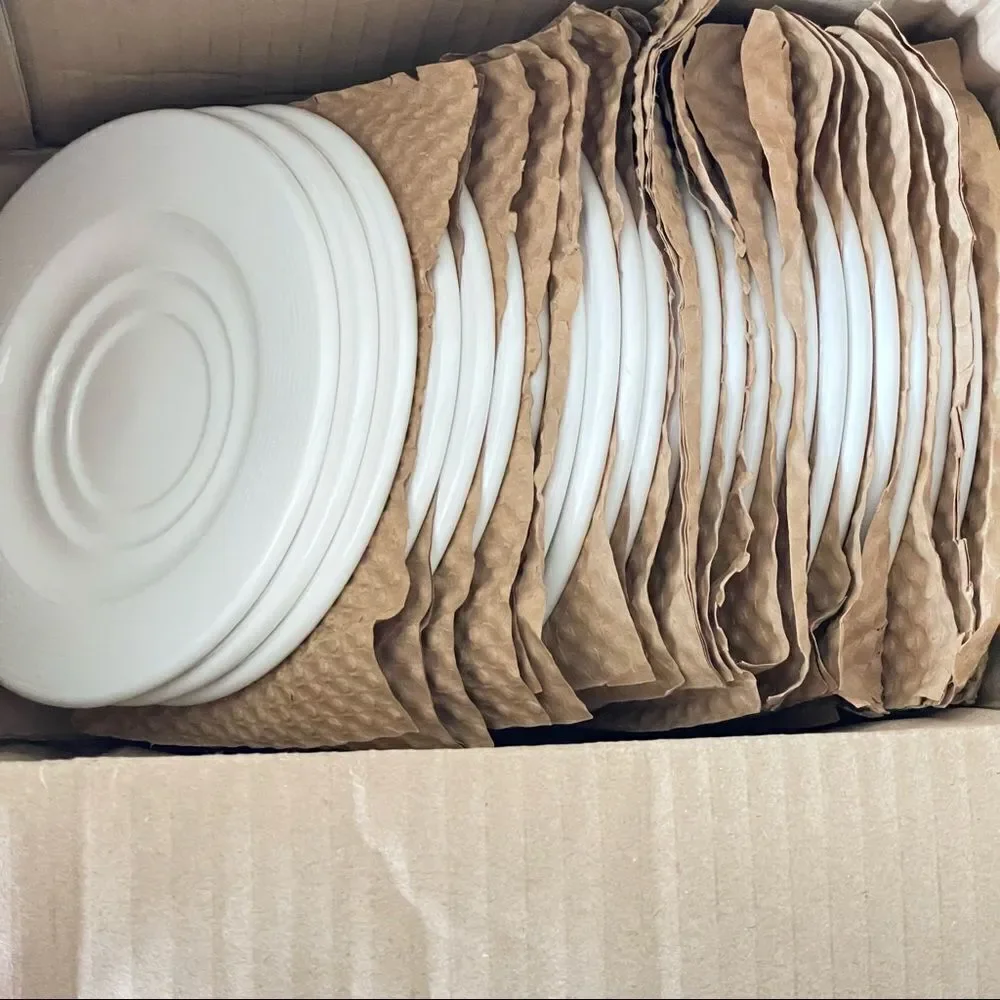 New in Box DUDSON 24 Pieces (2 Dozen) EP205 6.25”Round Evo Plate - Ceramic Pearl